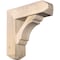 Ekena Millwork Olympic Craftsman Smooth Bracket w/ Offset Brace, Douglas Fir, 7 1/2"W x 24"D x 24"H BKT0806X24X24OLY04SDF - alternate 1